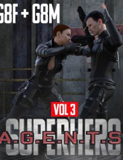 SuperHero Agents for G8F and G8M Volume 3