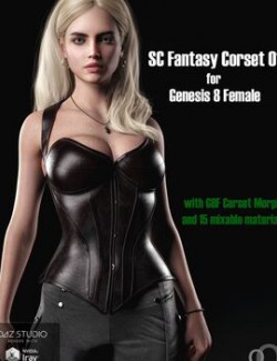 SC Solo Fantasy Corset 01 for Genesis 8 Female