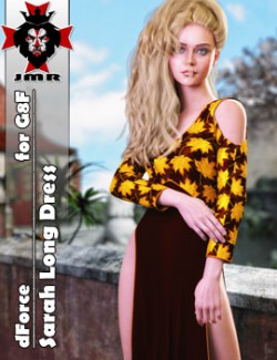 JMR dForce Sarah Long Dress for G8F