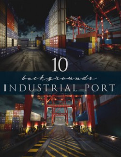 Industrial Port Backgrounds