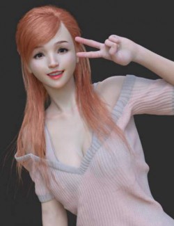 HS dForce Lurys Sweater for Genesis 8.1 Female