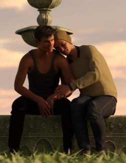Significant Other Couple Poses for Genesis 8.1 Male