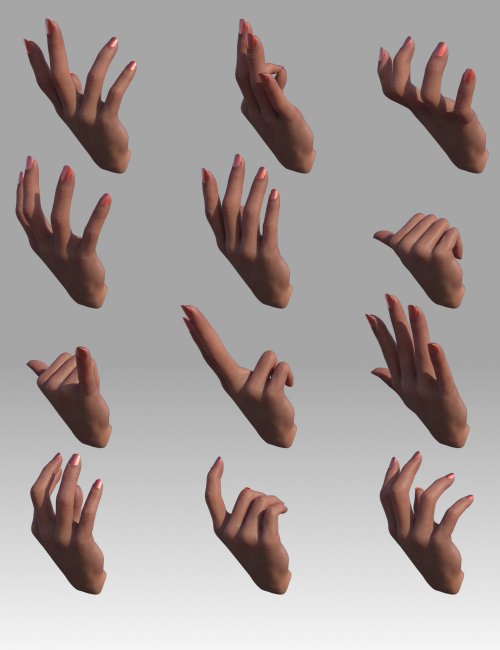 Animation and digital art. — have sketched some basic hand poses for  characters...