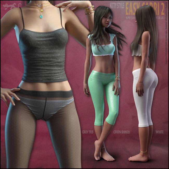 Cameltoe String Genesis 8 Female - Daz Content by KaRe3D