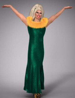 Drag Queen Outfit for Genesis 8 Males