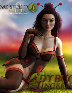 Ladybug Lingerie for Genesis 8 Female