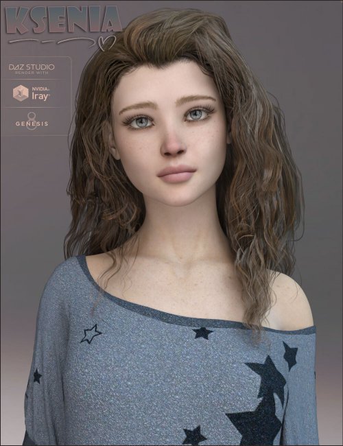Click here to see preview images for "TDT-Ksenia for Genesis 8 Female" TDT-Ksenia for Genesis 8 Female