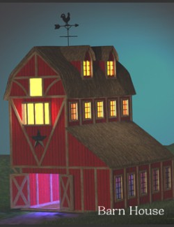 Barn House for Poser