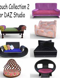 Couch Collection 2 for DAZ Studio