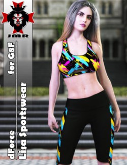 JMR dForce Lisa Sportswear for G8F