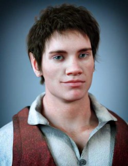 Folco The Halfling HD for Genesis 8 Male