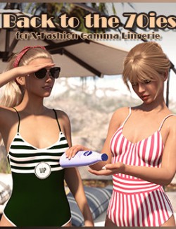 Back to the 70ies for X-Fashion Gamma Lingerie