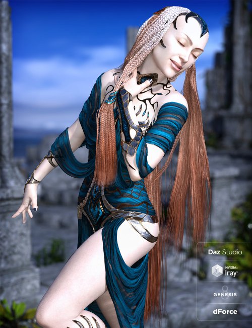 Click here to see preview images for "Lady of Mists Hair with dForce for Genesis 8 Female" Lady of Mists Hair with dForce for Genesis 8 Female