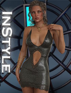 InStyle - dForce Seamless Slip Dress for Genesis 8 Females