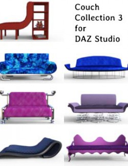 Couch Collection 3 for DAZ Studio