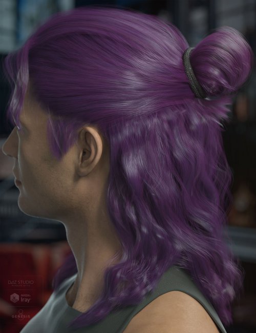 Briggs Hair For Genesis 8 Male And Females | 3d Models For Daz Studio ...