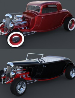 FORD HOT ROD BUNDLE for DAZ Studio