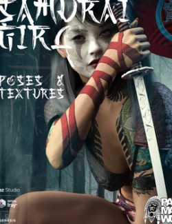 Samurai Girl Poses & Textures for GF8