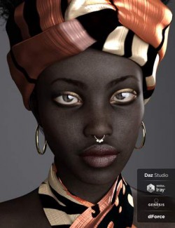 BD Oshun And Her Outfit For Genesis 8 Female