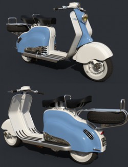 LAMBRETTA 1957 for DAZ Studio