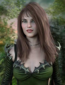 Jeanie Hair for Genesis 8 Females