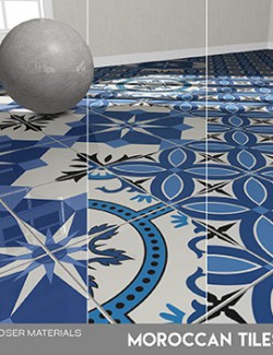 Poser- Moroccan Tiles