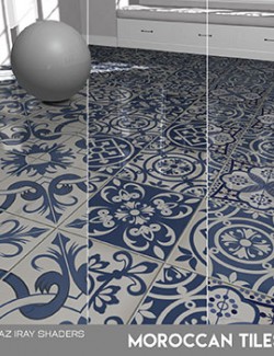 Daz Iray- Maroccan Tiles