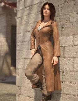 Adventure Hunter Outfit for Genesis 8 and 8.1 Females