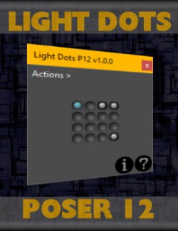 Light Dots for Poser 12