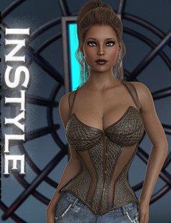 InStyle - SC Solo Fantasy Corset 01 for Genesis 8 Female