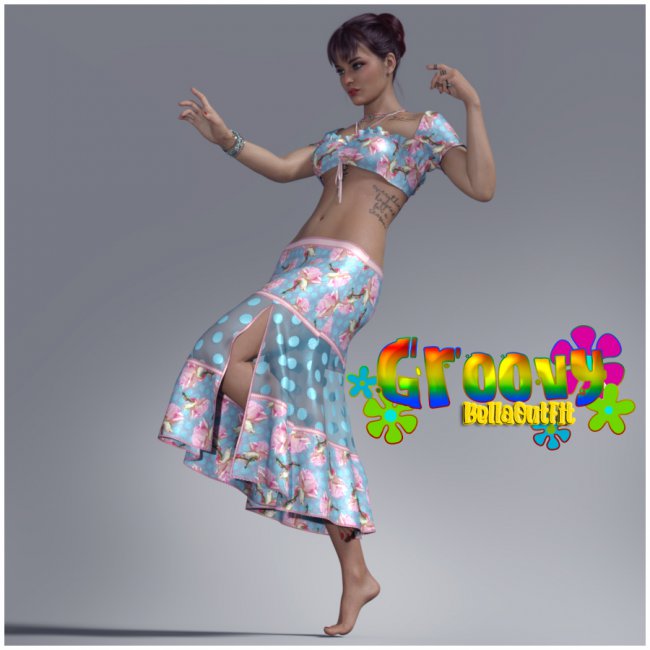 Click here to see preview images for "Groovy Bella Outfit G8F" Groovy Bella Outfit G8F