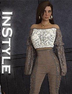 InStyle - Fancy Day dForce outfit for Genesis 8 Females