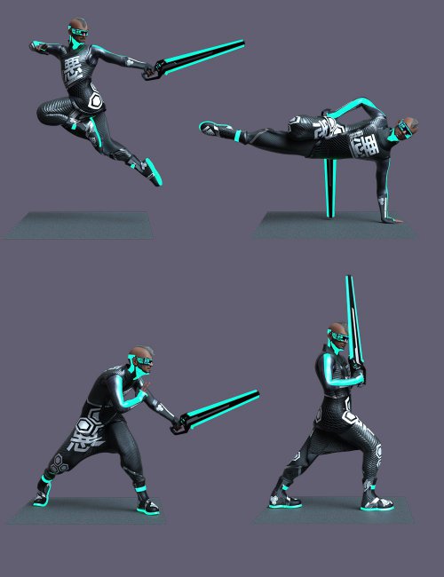 8 Long Sword Poses | 8 long sword poses, created for use wit… | Flickr