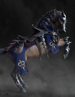 Guardian Horse Armor for DAZ Horse 2
