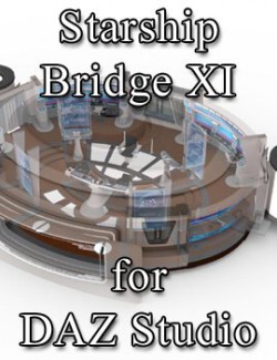 Starship Bridge XI for DAZ Studio