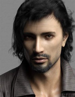 Phx Nasiri HD and Necklace for Genesis 8 Male