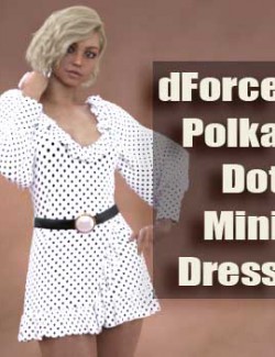 dForce PolkaDot Mini Dress