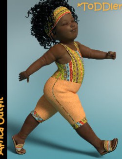 Toddler - Africa Outfit G8F