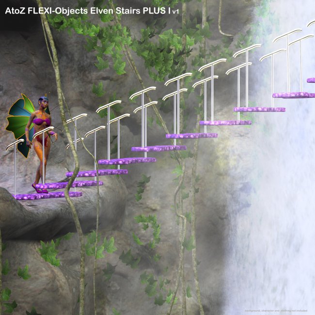 AtoZ FLEXI Elven Stairs Plus I v1