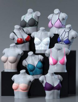 Easy Bras for Genesis 8 and 8.1 Females