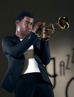 HD Trumpet and Poses for Genesis 8