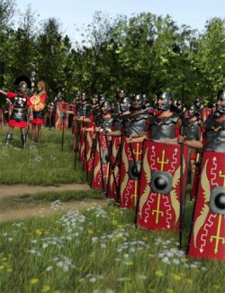 Now-Crowd Billboards- Roman Legionaries Standing (Roman Legion Vol VIII)