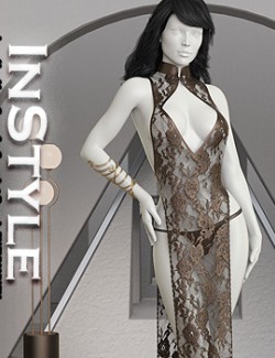 InStyle - Love You More Gown for Genesis 8 Female