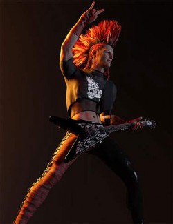 Rocker Dude for Genesis 8 Males