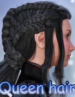 Fantasy Anime Haircut 10 Queen Hair for G8F