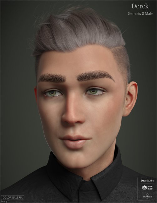 CGI Derek for Genesis 8 Male