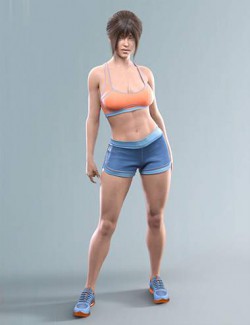 Sports Diva Outfit for Genesis 8 Female(s)