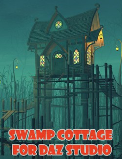 Swamp Cottage for Daz Studio