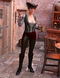 IM The Pirate Bar Poses for Genesis 8 Female