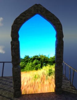 3D Scenery: Portals of the Muse